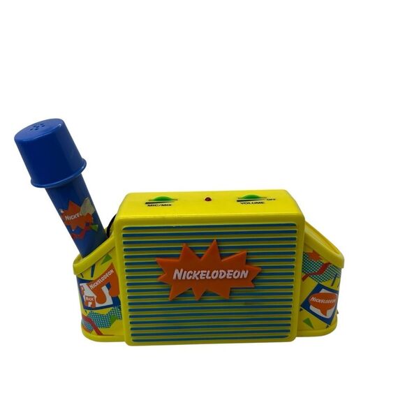 VINTAGE NICKELODEON TV STAR MICROPHONE BY NASTA RARE 1989 MTV NETWORKS - Picture 1 of 11